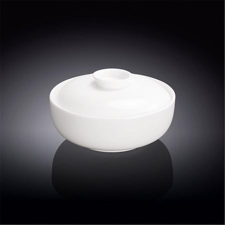 Wilmax 991137 400 ml Soup Cup with Lid White 36PK WL991137 / A